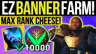 This IRON BANNER Farm Is INSANE! New GOD ROLL Loot, MAX Rank & XP Cheese Guide! Destiny 2 Lightfall