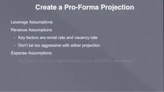 C50  M3.2   Pro Forma Projections