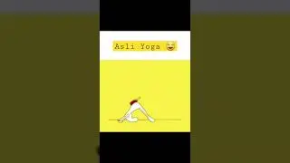 Aise hota hai Yoga 😂 #yoga #funny #cartoon #animation #daru #shorts #comedy