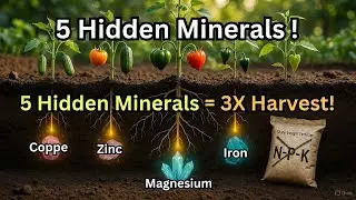 How 5 Hidden Minerals Triple Your Harvest (That Fertilizer Never Provides)
