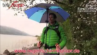 Freihand-Wanderregenschirm