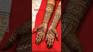 Bridal mehandi designs #shortsfeed #shortsart #bridalmehndidesigns #shorts #shortmehandi #mehndi