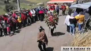 Llegada del féretro de la hna: Janeth Morocho. a la casa de hno #Juan Edgar Roldan.