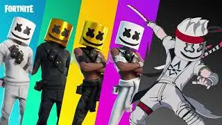 *NEW* Fortnite marshmello skins (Marshinobi and Marsha)