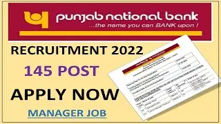 PNB Bank Recruitment 2022 | Punjab National Bank Recruitment 2022 | Bank Vacancy 2022