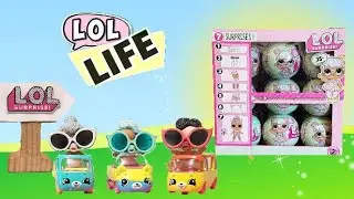 LOL Life! LOL Dolls Stop Motion Miniseries Episode 3 - A FULL box of LOL&rsquo;s found!