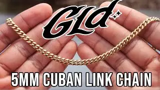 GLDShop 5mm 20in Cuban link Chain
