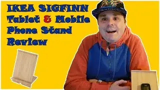 IKEA SIGFINN Tablet & Mobile Phone Stand Review // QUICK ASSEMBLY