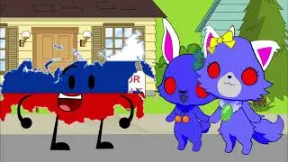 Kitty Dark Ruby and Kitty Dark Garnet Cleans Russia's House/Ungrounded