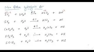 L-16 | Hydrolysis of covalent compound | Lewis acid base reaction