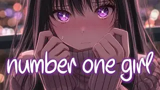「Nightcore」 number one girl - ROSÉ ♡ (Lyrics)