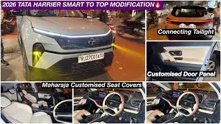 2026 TATA HARRIER SMART BASE TO TOP MODIFICATION✅ HARRIER INTERIOR MODIFIED✅ HARRIER MODIFICATION