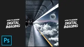 Digital Imaging Fantasy Clouds Station - Tutorial Photoshop CC 2021