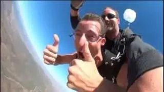 Aron Parker Skydiving!!!  For the FIRST time!