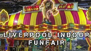 LIVERPOOL INDOOR FUNFAIR 2024 at exhibition centre #foryou #funfair #4k