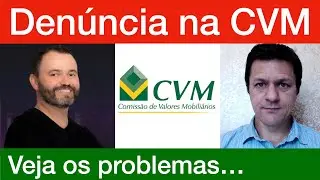 Denunciei o R&oacute;dnei Dias na CVM! Veja como denunciar.
