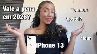 COMPREI UM IPHONE 13 128gb| vale a pena em 2026?📱💖✨