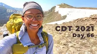 Continental Divide Trail 2021 thru-hike Day 66// best day so far! arriving at Monarch Pass
