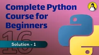 16. Solution of Practice set - 1