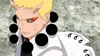 Hokage Naruto Uses Six Paths Mode After Losing Kurama - Boruto: Naruto Next Generations