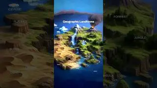 geographical landforms #short#factshot