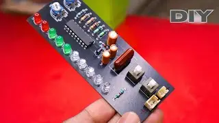 DIY Music Reactive VU Meter LED Circuit