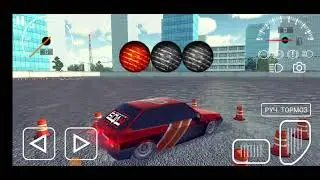 Russian car driving HD как фармить очки в режиме дрифтинг и как легко пройти уровень в парковке