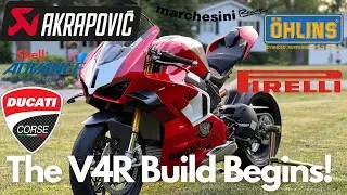 Build Plans for My 2023 Panigale V4R ; Building the Ultimate Track Weapon