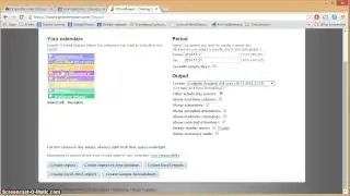 Google Calendar flutt &iacute; Excel