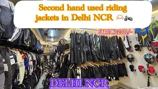 Second hand used riding jackets in Delhi NCR 🫶🏻🏍️