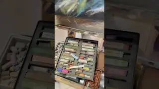 Сухая пастель, пастельная бумага #art #painting #пастель#творчество