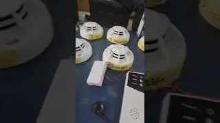 Wireless addressable fire alarm systems