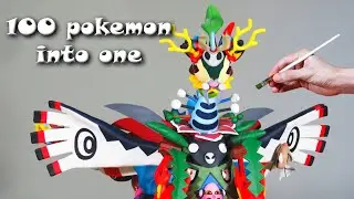 I fused EVERY Gen 2 Pokemon into one sculpture