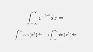An Insane Approach! The Fresnel integrals: sin(x^2) and cos(x^2) without complex analysis