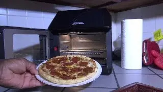 Инструкции по разогреву замороженной пиццы в аэрофритюрнице Power Air Fryer Oven Elite