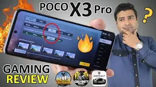 Poco X3 Pro PUBG Test - Heating Test - Battery drain Test, Gyro, Poco X3 Pro gaming review 🔥
