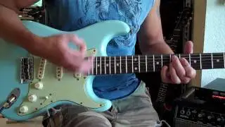 1960 Sonic Blue Fender Strat Relic eddievegas com Eddie Vegas