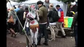People Smoke Pot In Public as Part of 420 Vancouver Day