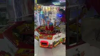 oh gini cara isi permen mesin capit di funworld