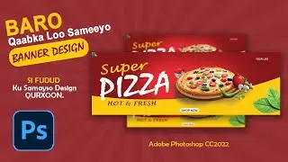 Sidee Loo Sameeyaa BANNER DESIGN | Adobe PhotoShop CC2022