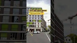 Hotel near Zurich Airport,Switzerland #shortsfeed #travel #staycation #hotel #airport #ytshortsindia