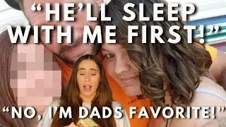 2 Sisters Compete to Sleep with Bio Dad