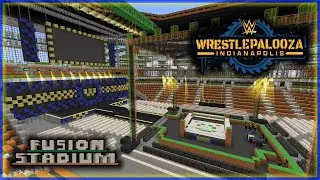 WWE Wrestlepalooza 2025 Custom setup | Fusion Stadium | Minecraft