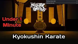 {mighty omega} Kyokushin Karate Contract Walkthrough (completed in under 1 minute)
