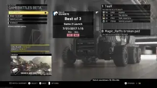 Infinite warfare gbs