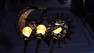 TRYME Sun-Moon-Star Solar Stake Light Set Review