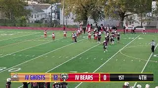  Monday 20 Oct 25 JV Game   Bergenfield  Bears 0             Paterson Ghosts 12    