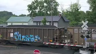 Full Coal Drag Railfanning on the Monongahela Line 