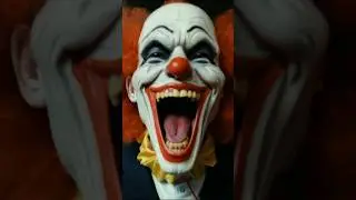 LOOK CLOSER! 😱 Clown Jumpscare in Your Rearview Mirror! (Parking Lot Horror Short) 👻 #horror #gaming