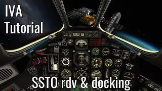 Только SSTO IVA для встречи и стыковки с космической станцией и обратно &mdash; руководство по KSP